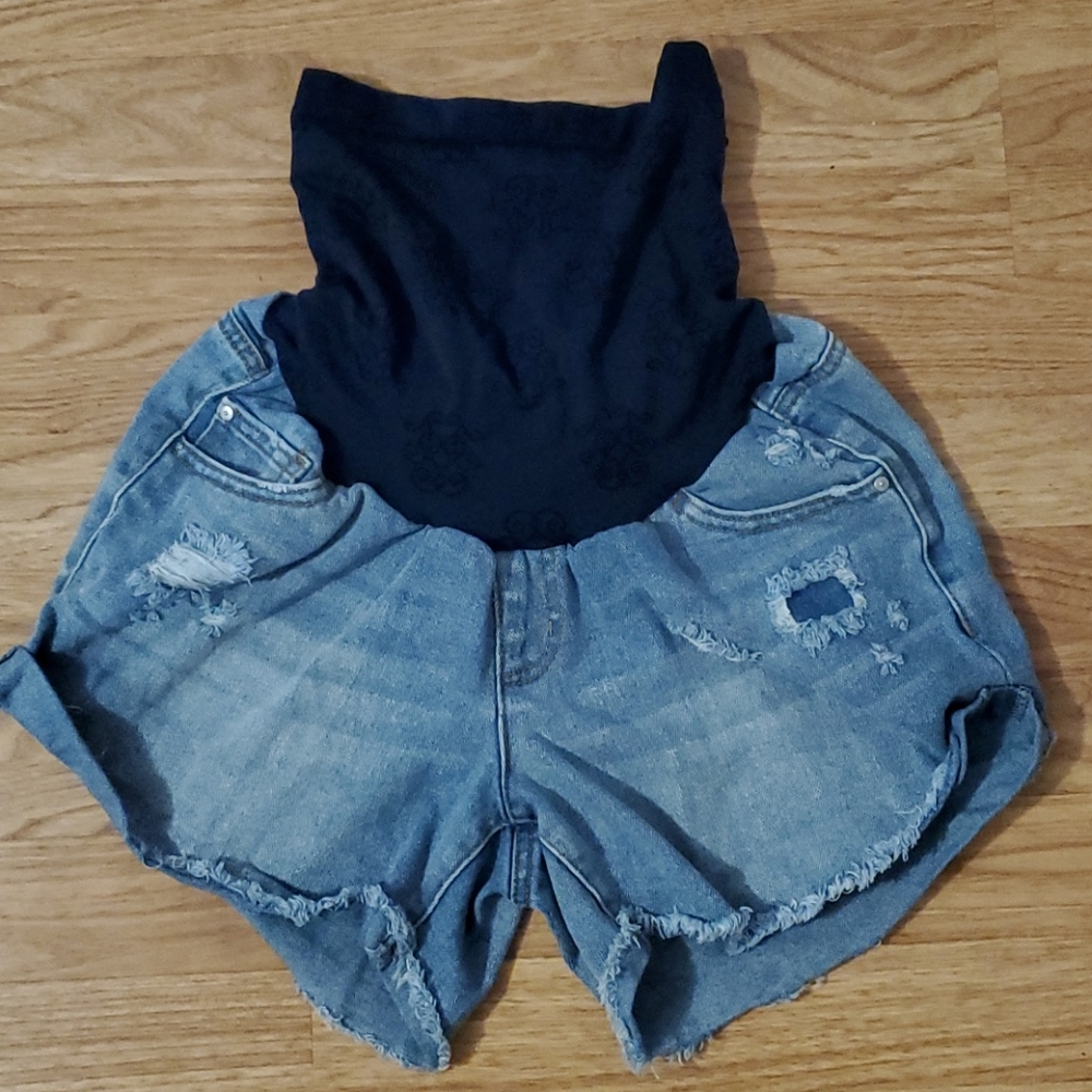 Jessica Simpson maternity shorts SZ M